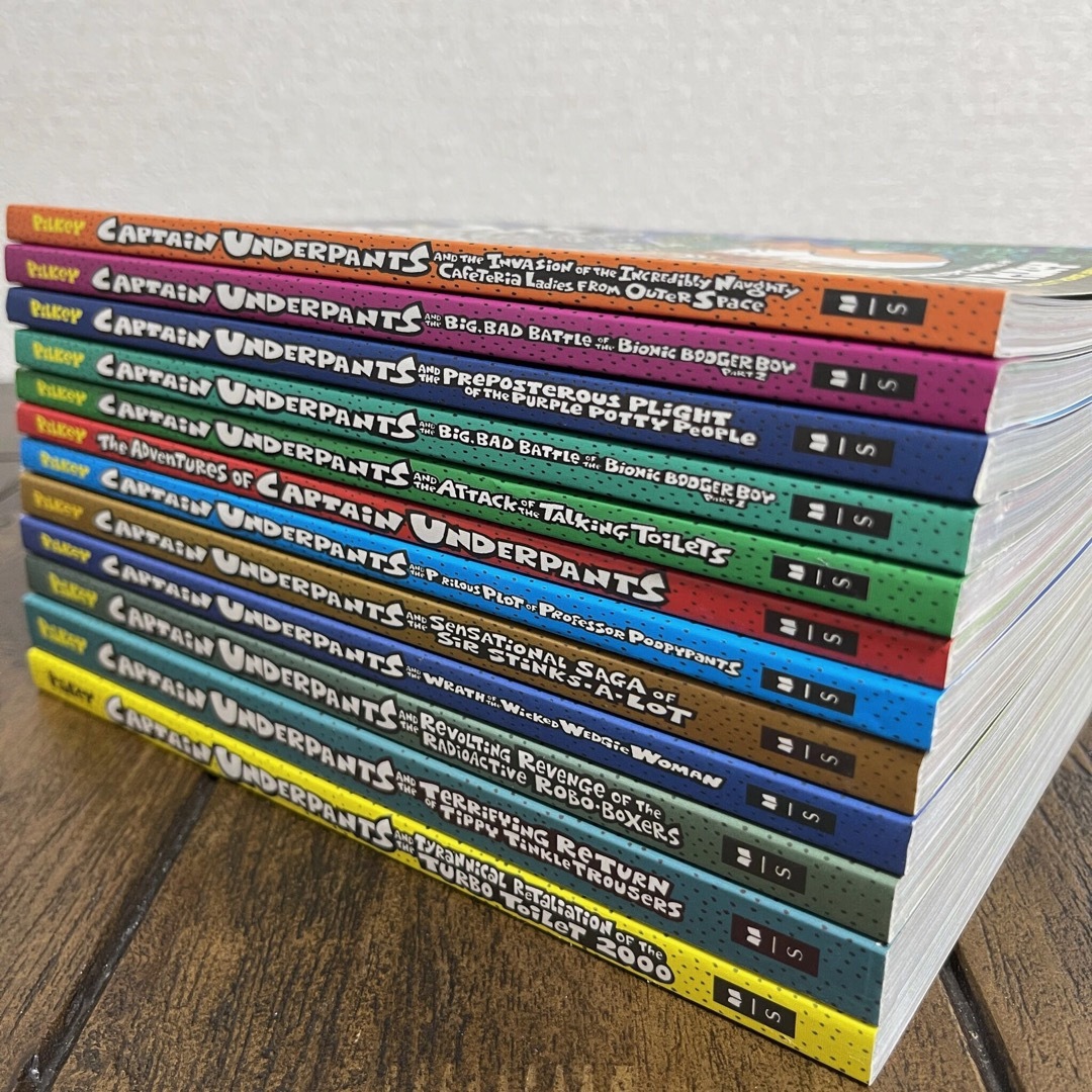 Captain Underpants 漫画12冊セット マイヤペン対応