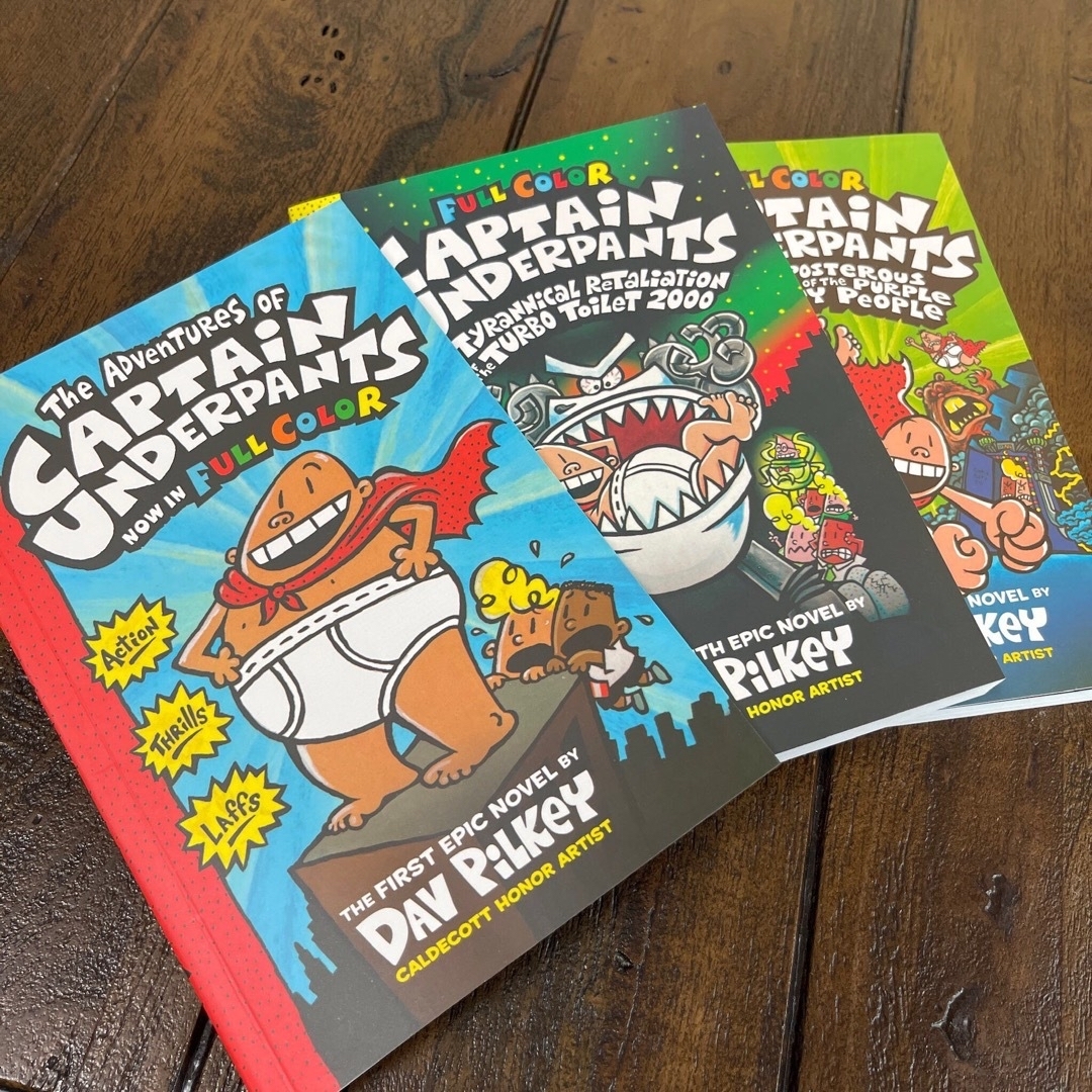 Captain Underpants 漫画12冊セット マイヤペン対応