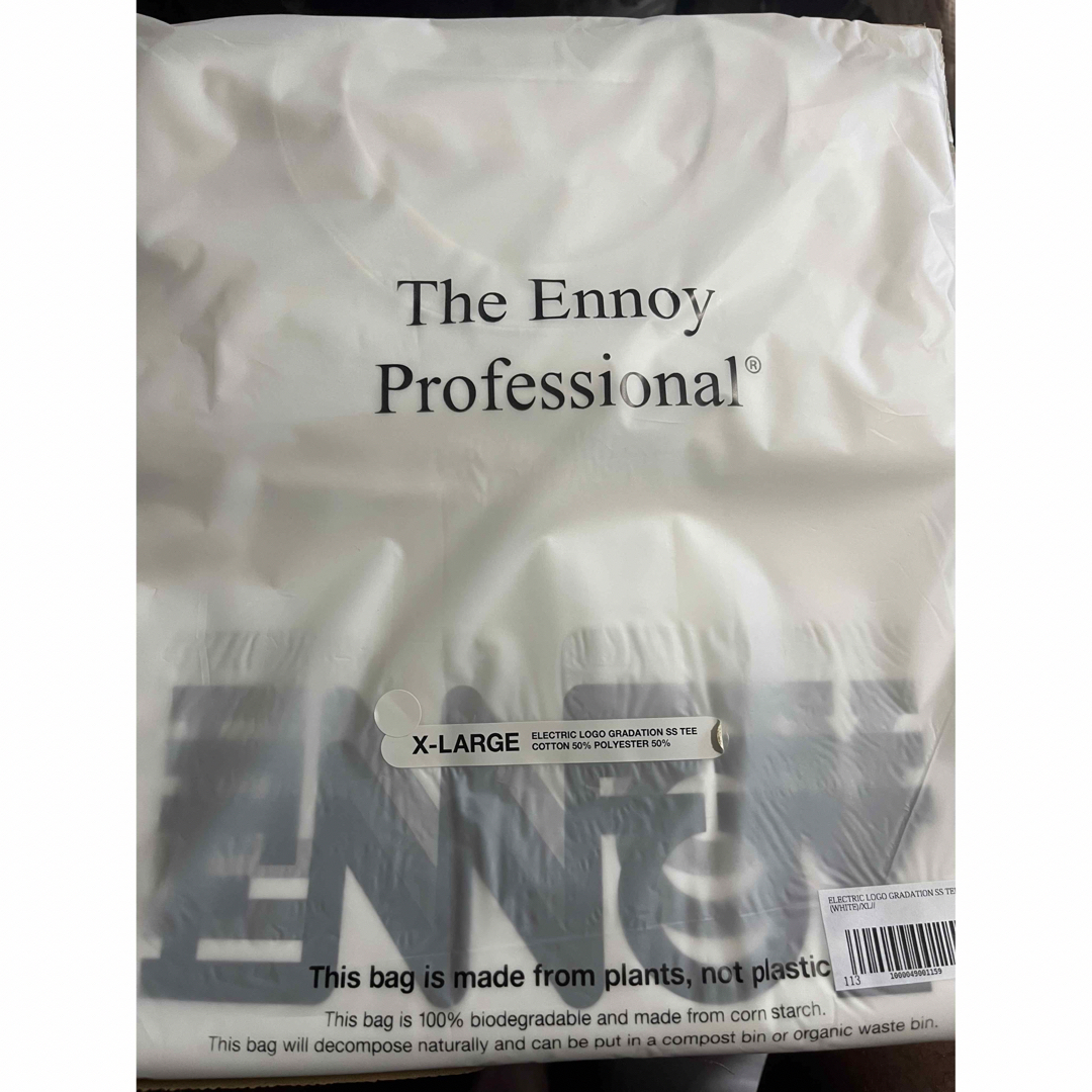 ENNOY ELECTRIC LOGO GRADATIONtee