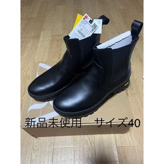 ZARA - ZARA Vibram レザーチェルシーアンクルブーツ サイズ40の通販