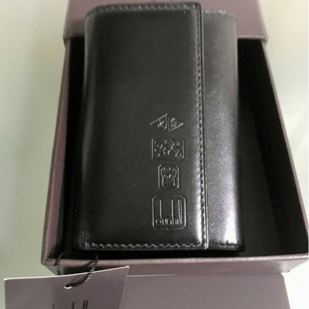 未使用】dunhill ダンヒル 6連 キーケース ブラック メンズ 高級 - 長財布