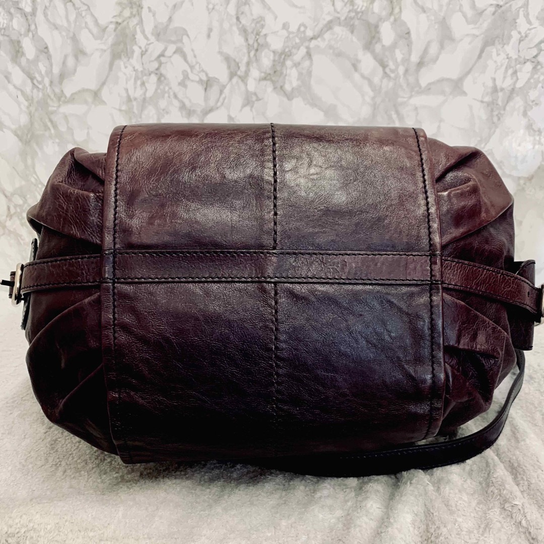 トッズ　2wayバッグ ✨タグ 保存袋付き✨　ショルダー　トート　ブラウン 4