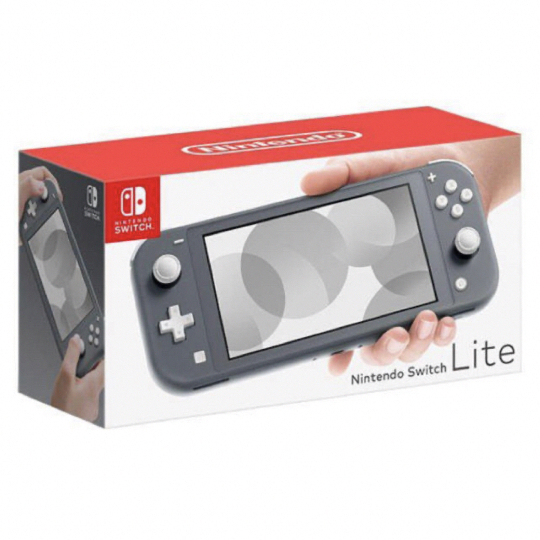 Nintendo Switch(ニンテンドースイッチ)の任天堂　switch light  グレー エンタメ/ホビーのゲームソフト/ゲーム機本体(携帯用ゲーム機本体)の商品写真