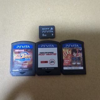 PSVITA＋メモリカード8G＋ソフト3本
