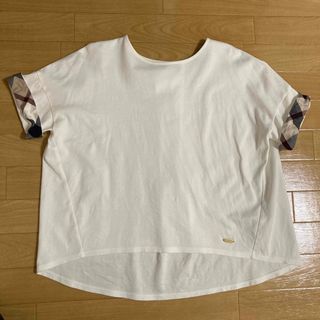 ブルーレーベルクレストブリッジ(BLUE LABEL CRESTBRIDGE)のブルーレーベルクレストブリッジ☆チェックTシャツ★38(Tシャツ(半袖/袖なし))