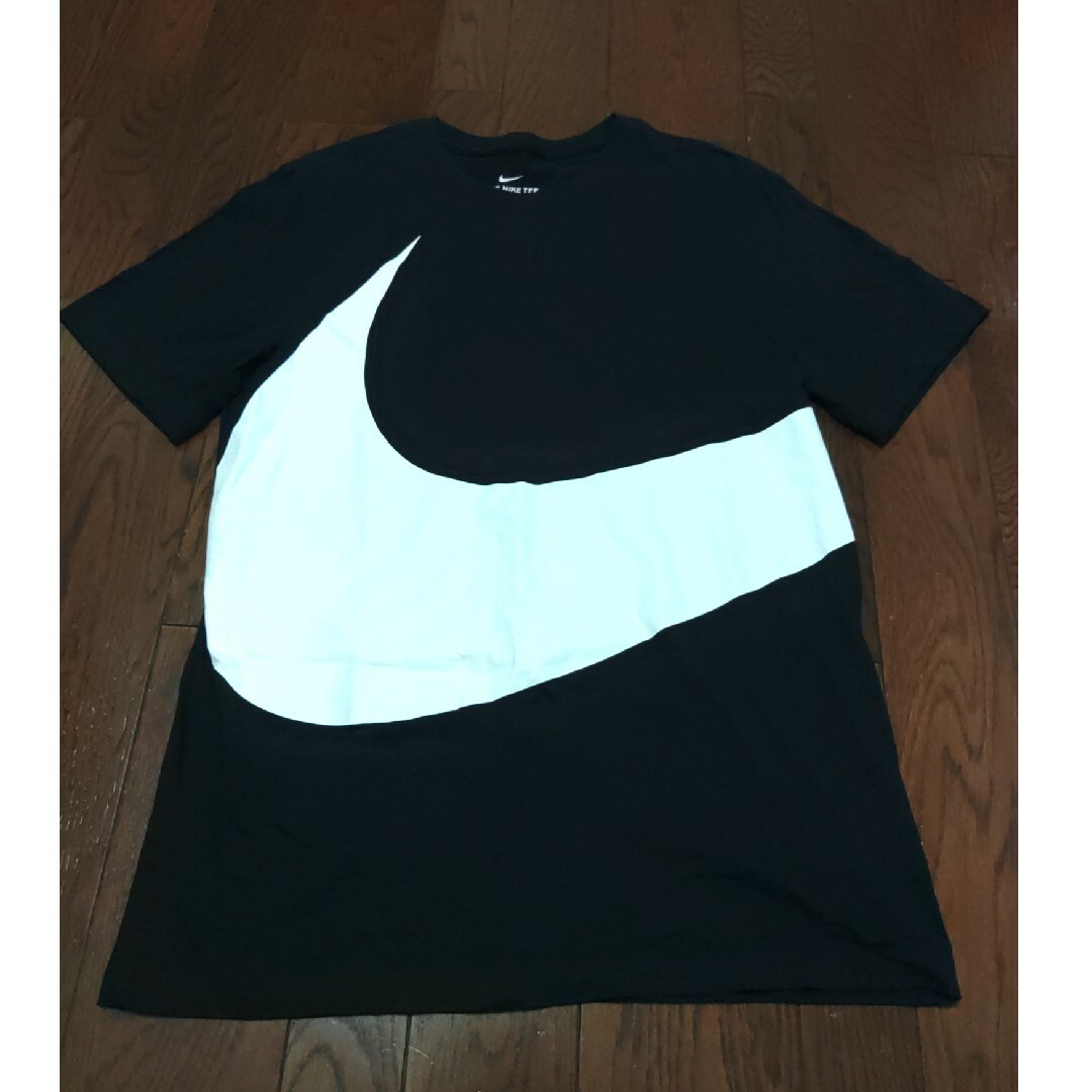 NIKE - NIKE Tシャツ M 黒 スウォッシュ ビッグロゴの通販 by sts9