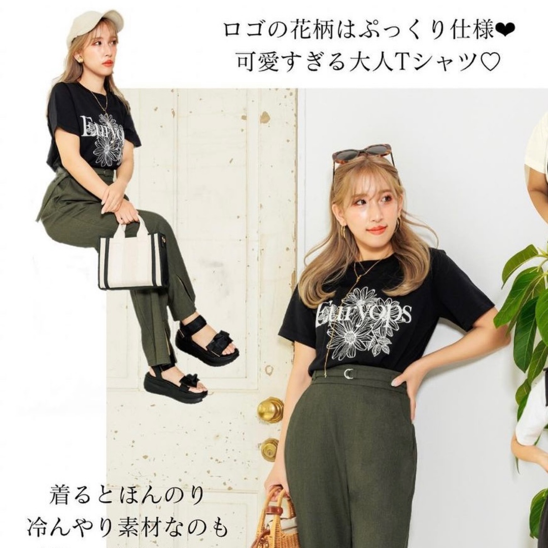 しまむら(シマムラ)のしまむら　ayano レディースのトップス(Tシャツ(半袖/袖なし))の商品写真