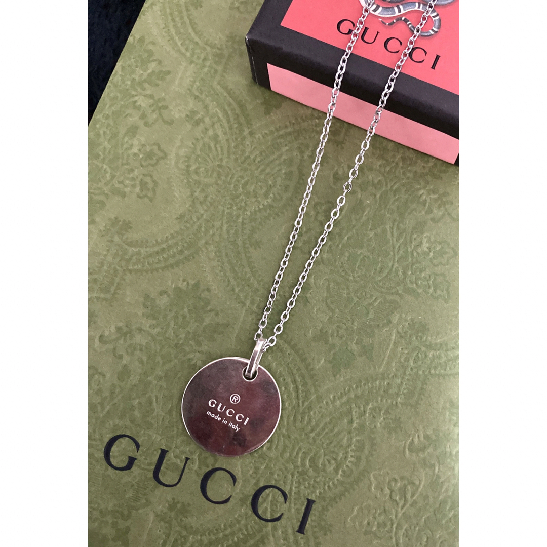 GUCCI - GUCCI/グッチ ラウンド/サークル/丸型 ネックレス GUCCI - GUCCI/グッチ ラウンド/サークル/丸型 ネックレス