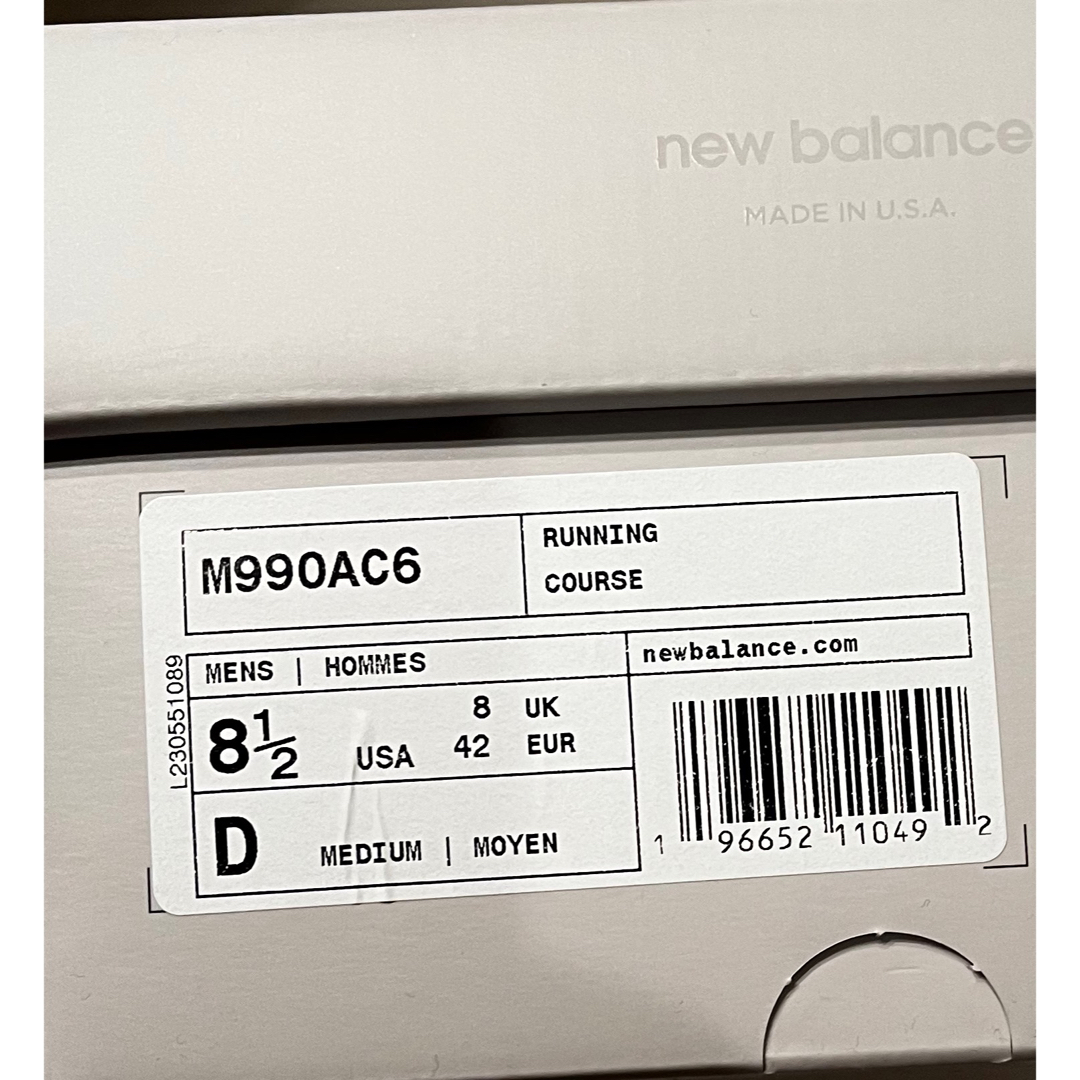 New Balance × Action Bronson 990v6 26.5