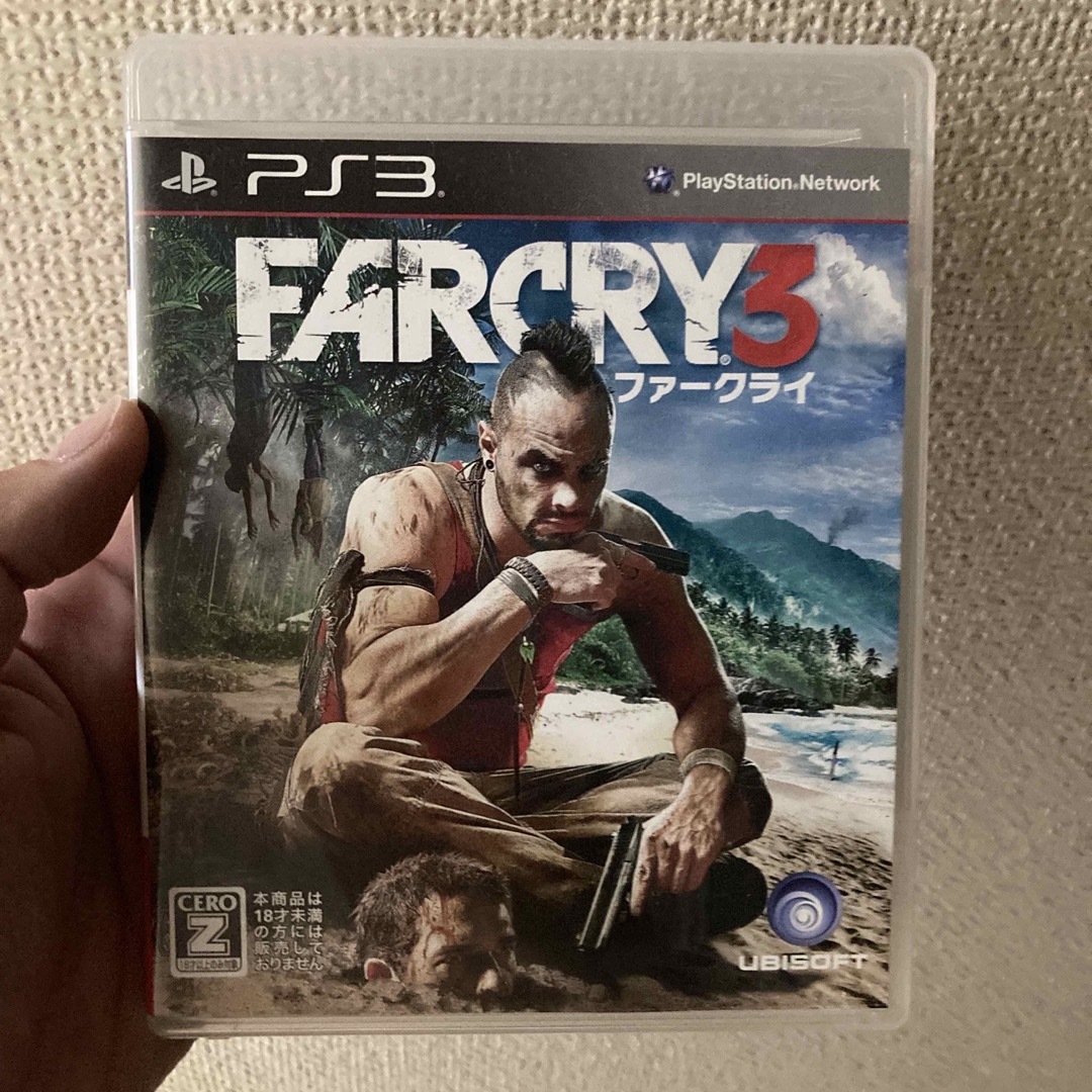 PlayStation3(プレイステーション3)の【美品】ファークライ3  FARCRY３　PS3 エンタメ/ホビーのゲームソフト/ゲーム機本体(家庭用ゲームソフト)の商品写真