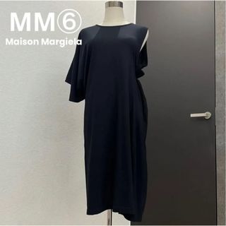 マルジェラ2021AW MM6メゾン マルジェラ トロンプユイル Tシャツ ワンピース M