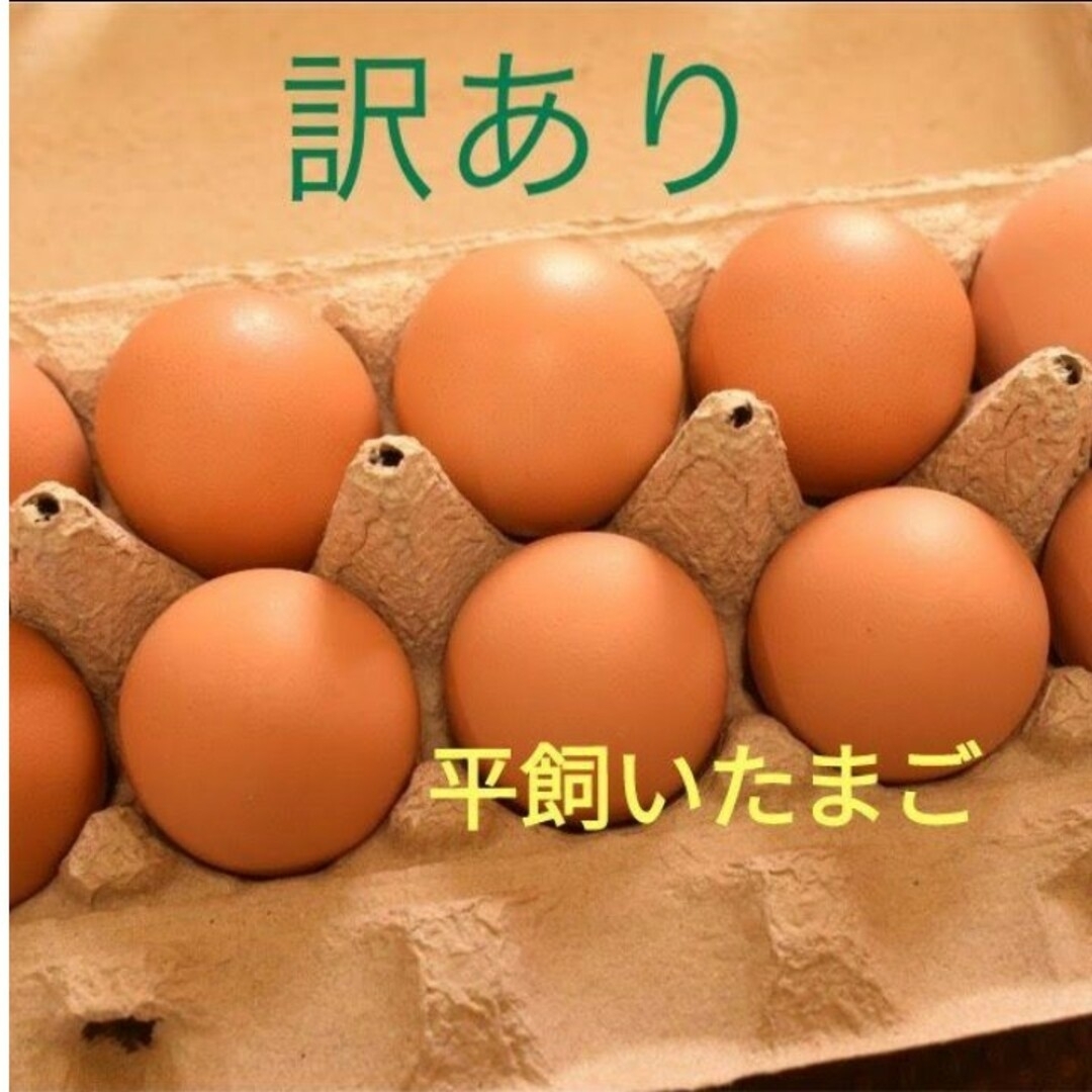 訳あり　平飼い卵10個入り3パック　国産　新鮮 食品/飲料/酒の食品(野菜)の商品写真