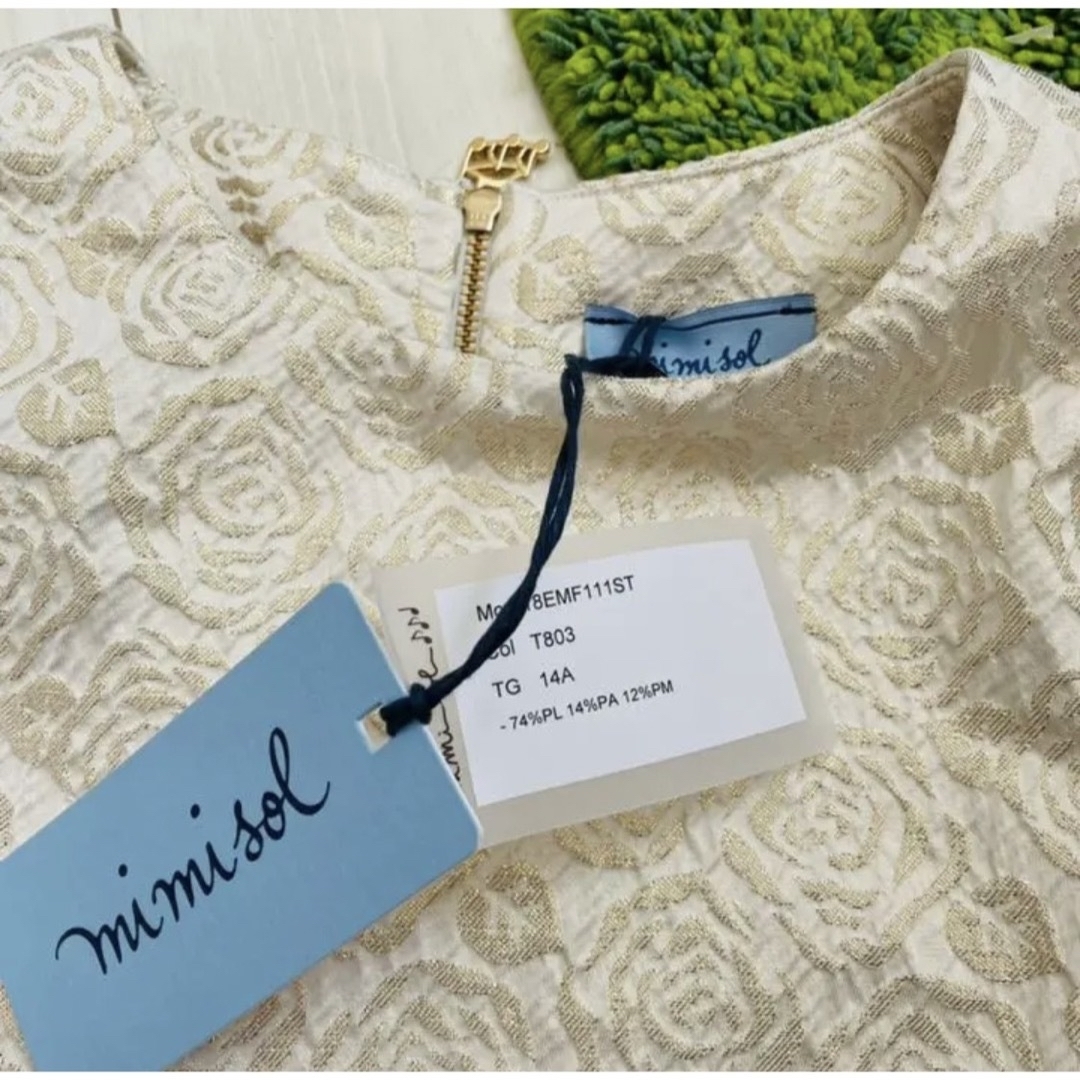 高評価得価 Simonetta - 新品 MIMISOL 14Aミミソル ワンピース ドレス