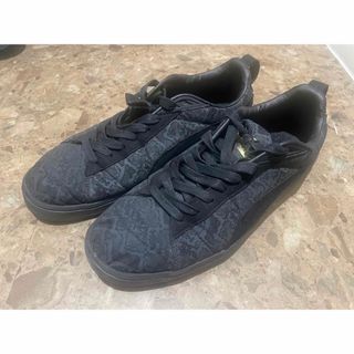 プーマ(PUMA)のプーマ　スニーカー　ブラック　ローカット　27.5cm(スニーカー)