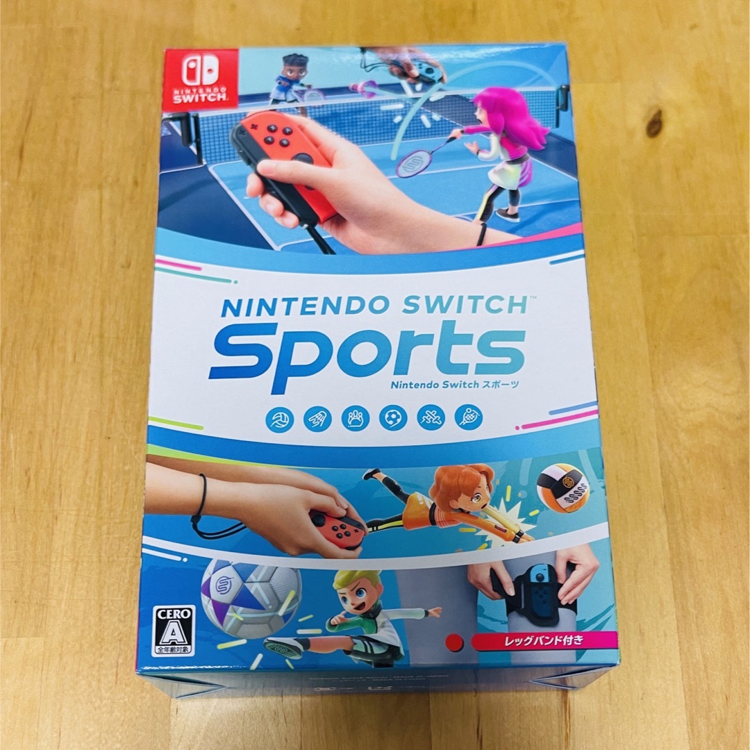 【新品未使用】レッグバンド付き Nintendo Switch Sports