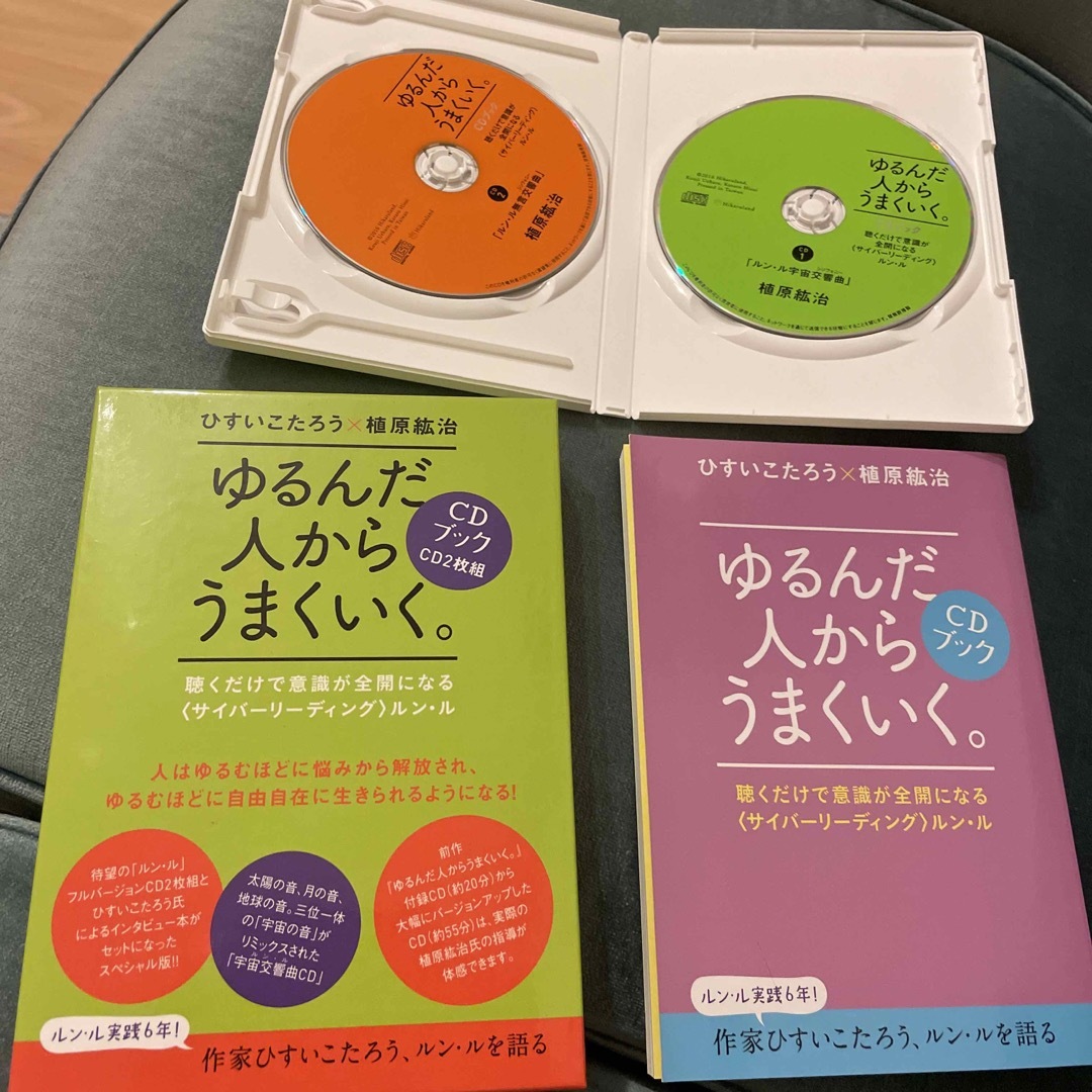 美品　ゆるんだ人からうまくいく。ＣＤブック　ひすいこたろう　CD付き