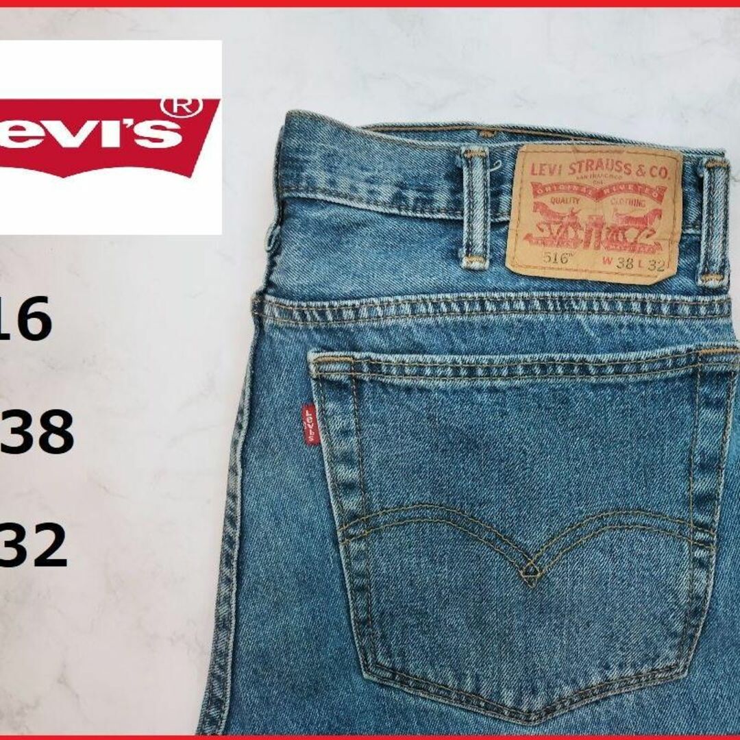 Levis　リーバイス　デニム　ジーンズ　パンツ　　516 W38 L32