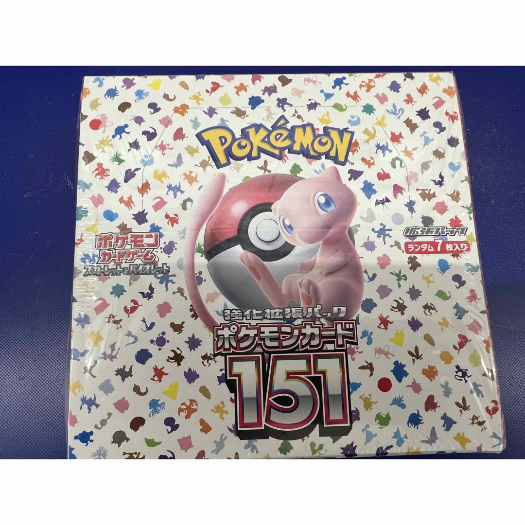 ◆ポケモンカード151 1BOX シュリンク付きBox/デッキ/パック