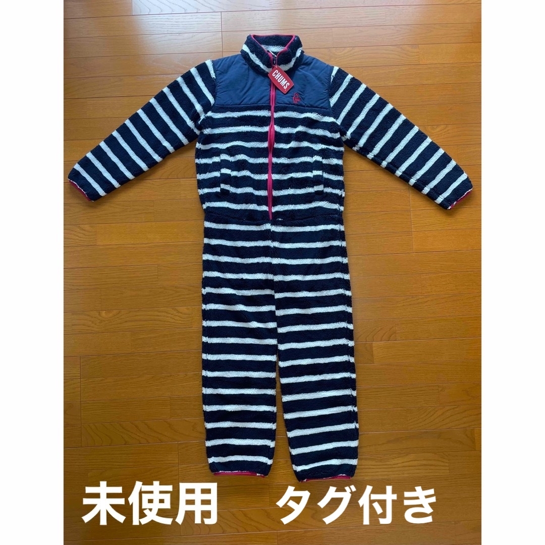 新品 レア CHUMS エルモ フリース スーツ KIDS Lサイズ