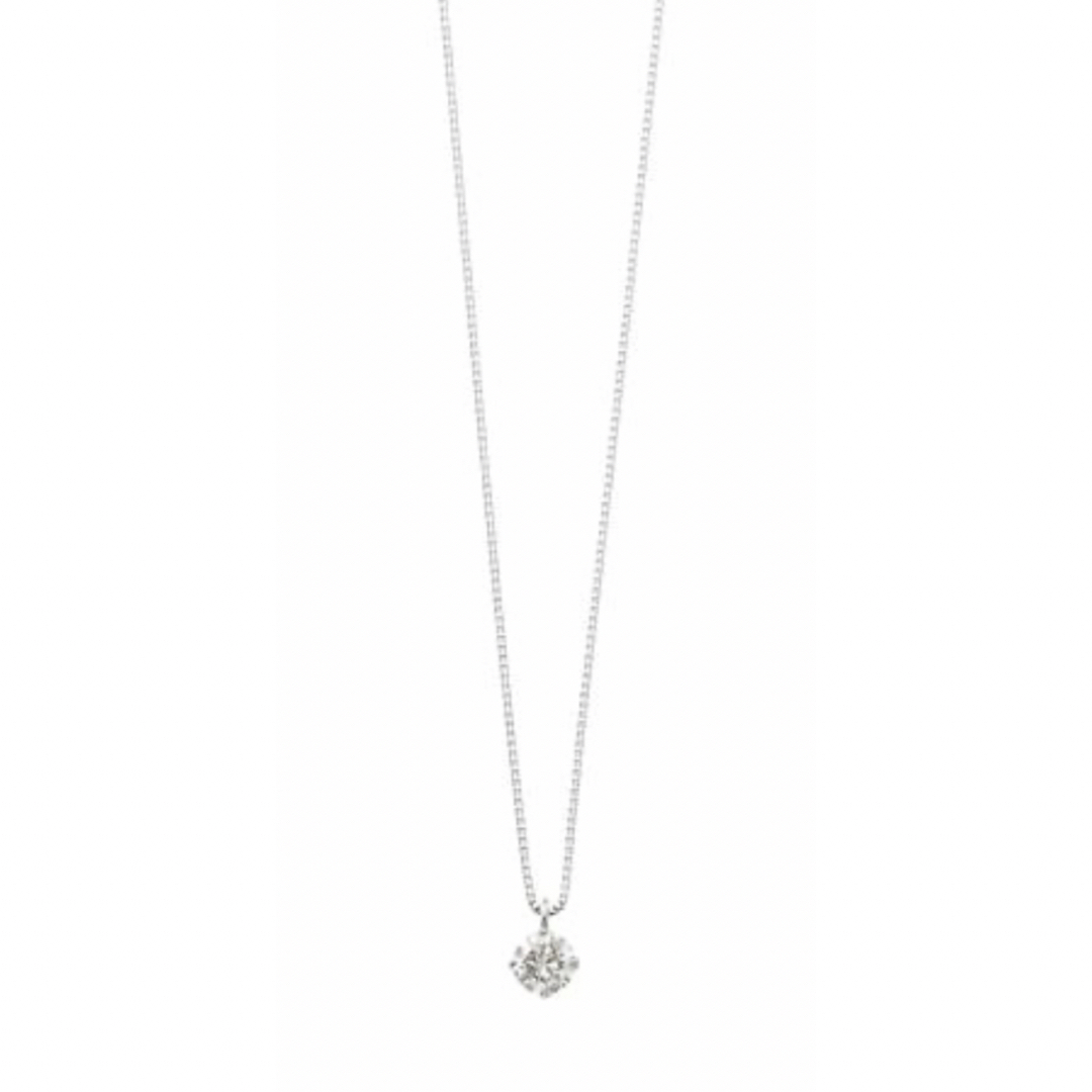 VERITE プラチナ ダイヤモンドネックレス 0.3ct - ネックレス