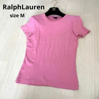 ポロラルフローレン(POLO RALPH LAUREN)のRalphLauren ラルフローレン　半袖　Tシャツ　ピンク　Mサイズ(Tシャツ(半袖/袖なし))