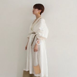 TODAYFUL Linen Gather Coat