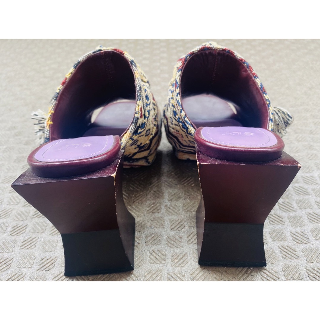 SLY(スライ)のSLY サンダル レディース 紫 レディースの靴/シューズ(サンダル)の商品写真