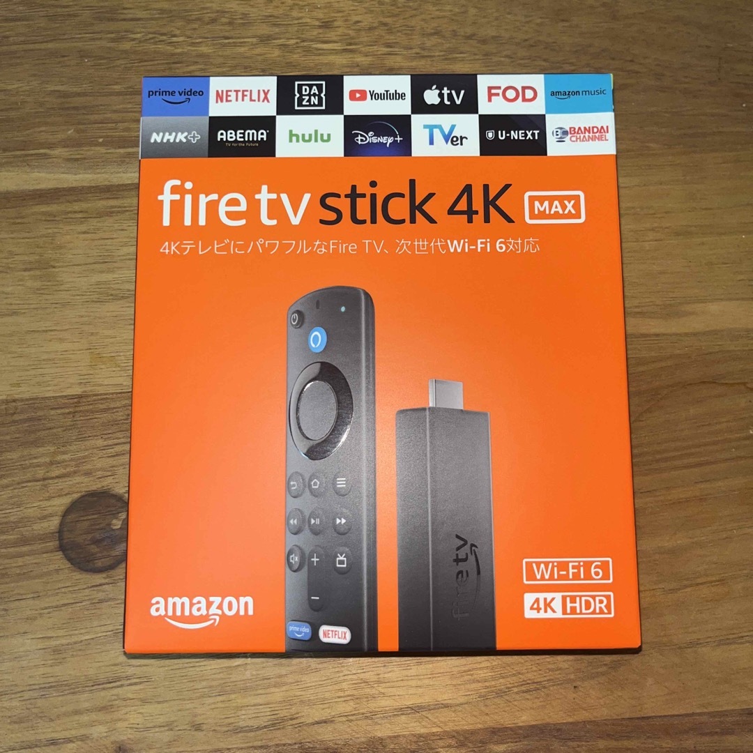 Fire TV Stick 4K Max - Alexa対応音声認識リモコン