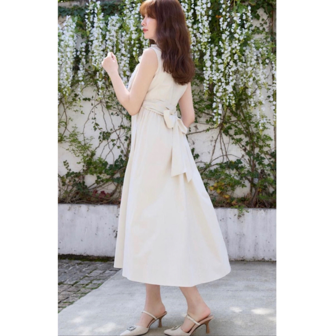 デウス エクスマキナ her lip to Grace Cotton-Blend Long Dress