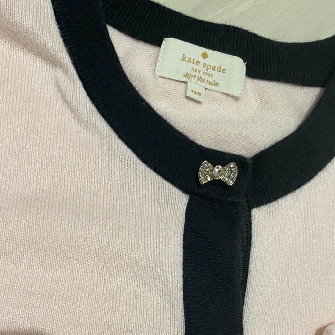 kate spade new york(ケイトスペードニューヨーク)のケイトスペード♡ニットトップス キッズ/ベビー/マタニティのキッズ服女の子用(90cm~)(ニット)の商品写真