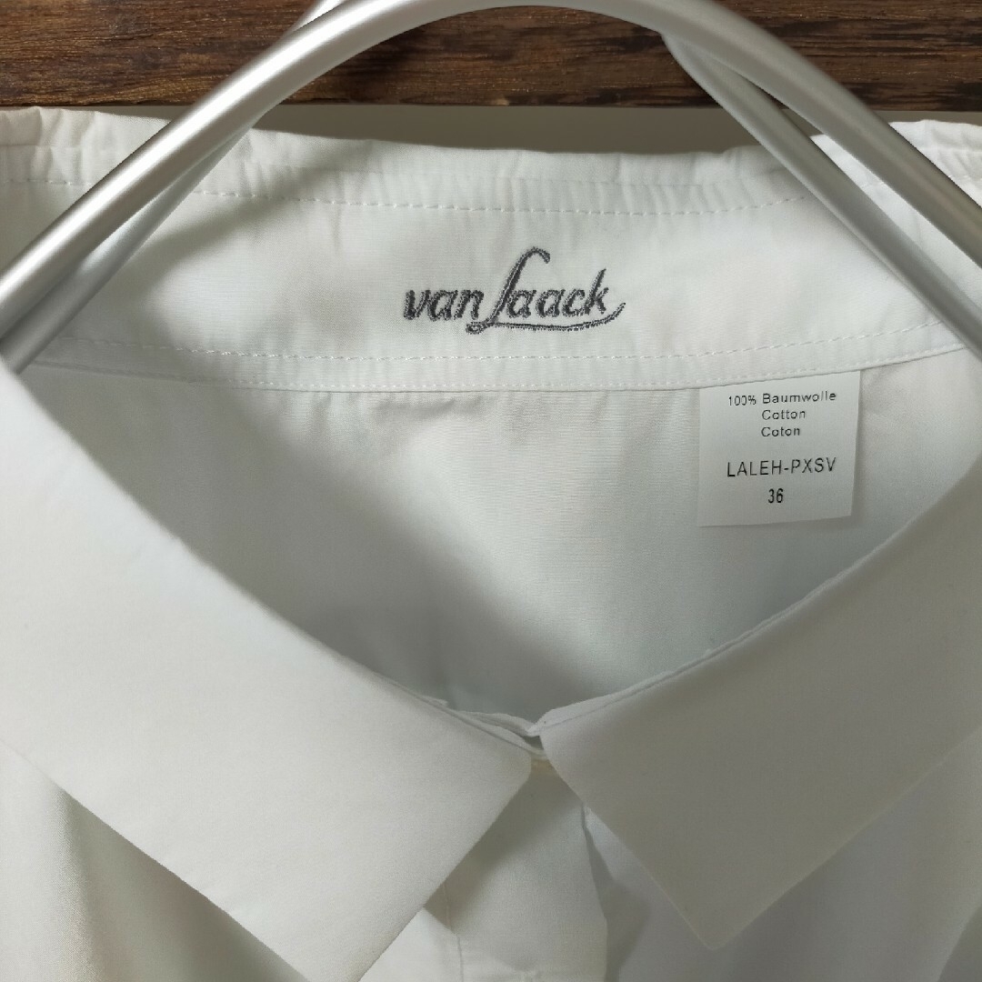 新品】van laack デザインシャツ 定価¥48000-eastgate.mk