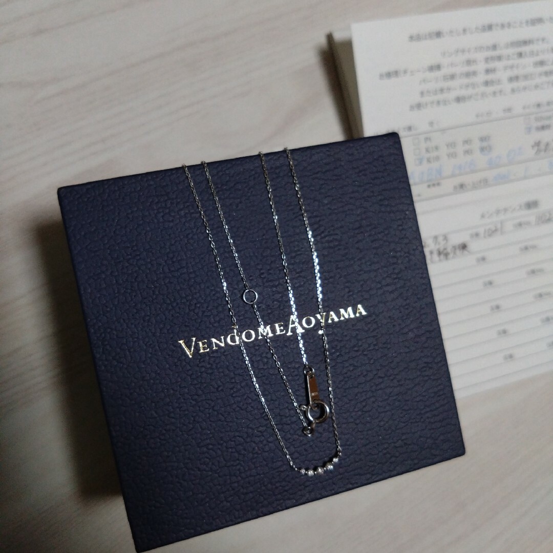 Vendome Aoyama(ヴァンドームアオヤマ)のヴァンドーム青山  ダイアモンド リュール ネックレス レディースのアクセサリー(ネックレス)の商品写真