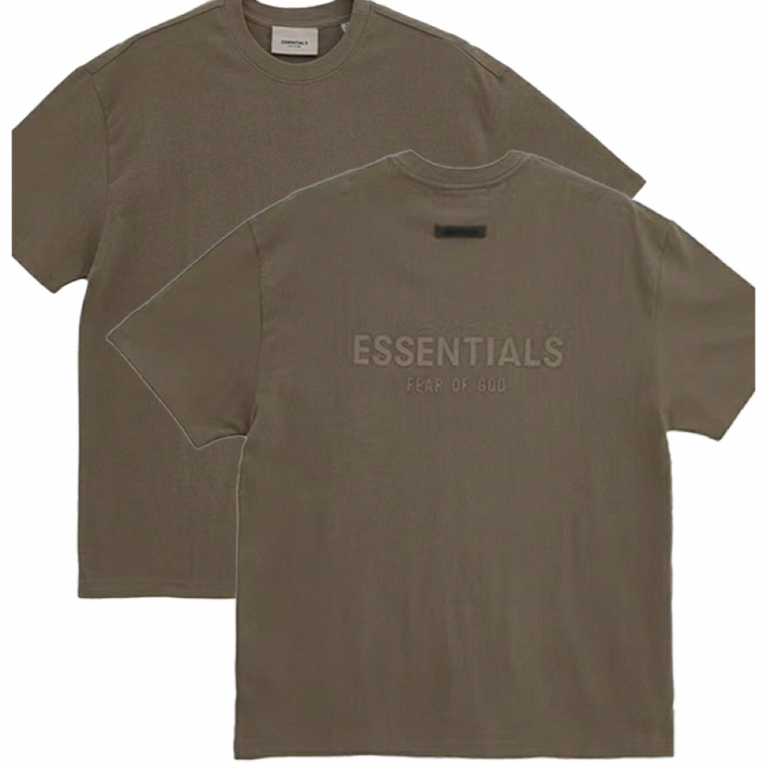 FEAR OF GOD(フィアオブゴッド)の新品 FOG ESSENTIALS L Tシャツ ハーベスト 21AW メンズのトップス(Tシャツ/カットソー(半袖/袖なし))の商品写真