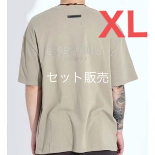 フィアオブゴッド(FEAR OF GOD)の新品 FOG ESSENTIALS XL Tシャツ ピスタチオ 21AW(Tシャツ/カットソー(半袖/袖なし))