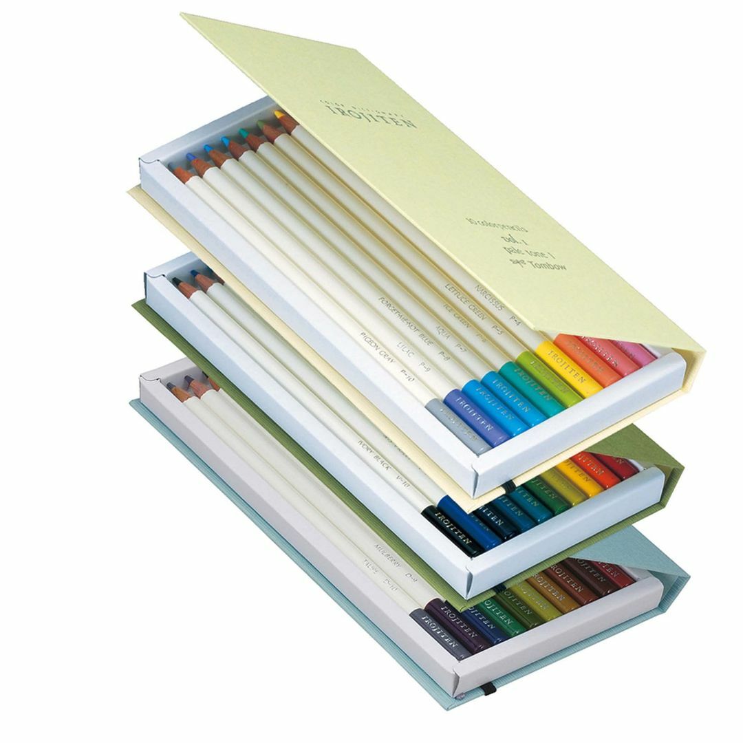 色: 30色セットトンボ鉛筆 色鉛筆 色辞典 第一集 30色 CI-RTA 9