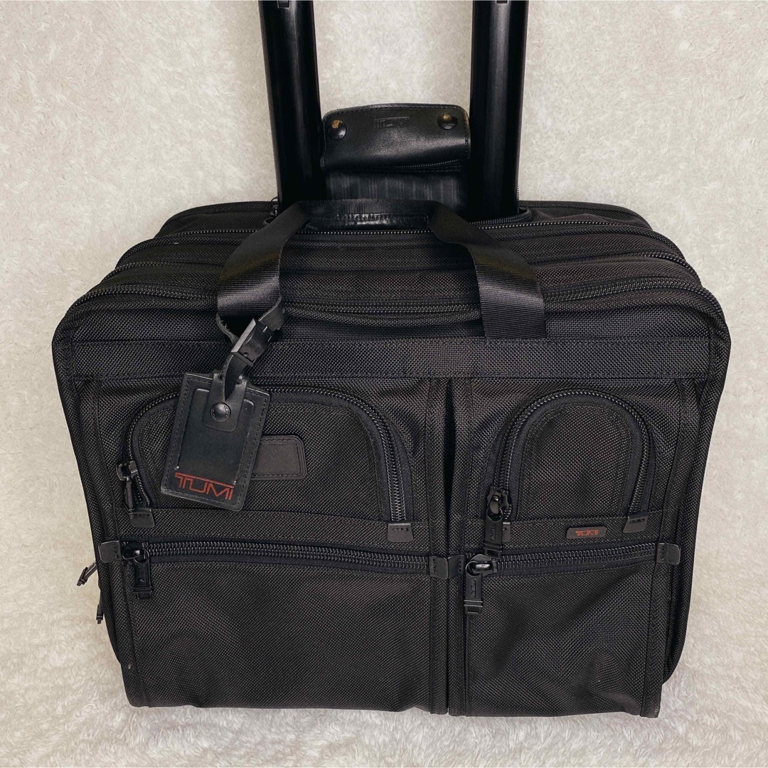 美品 トゥミ トラベルバッグ 26104DH キャリーケース 機内持込 二輪