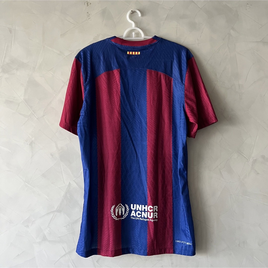 NIKE(ナイキ)のFCバルセロナ　23/24 ホームユニフォーム　選手着用タイプ スポーツ/アウトドアのサッカー/フットサル(ウェア)の商品写真