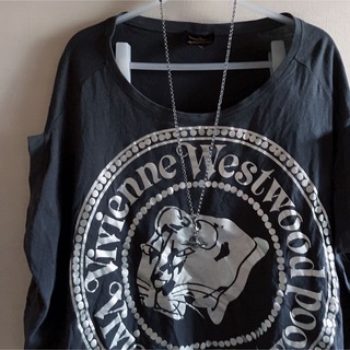 ヴィヴィアンウエストウッド(Vivienne Westwood)のVivienne Westwood アングロマニア 変形カットソー(Tシャツ(半袖/袖なし))