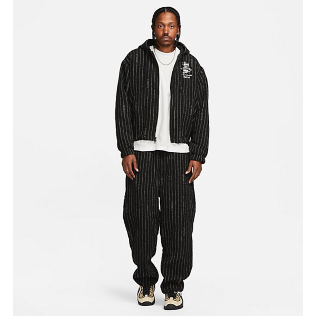 STUSSY - 名作 STUSSY NIKE Striped Wool Jacket Blackの通販 by 靴屋 ...