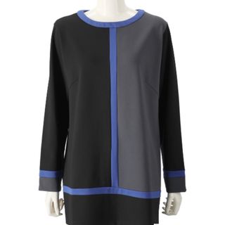 ピエールカルダン(pierre cardin)の761. pierre cardin/カラーブロッキングのカットソーチュニック(チュニック)