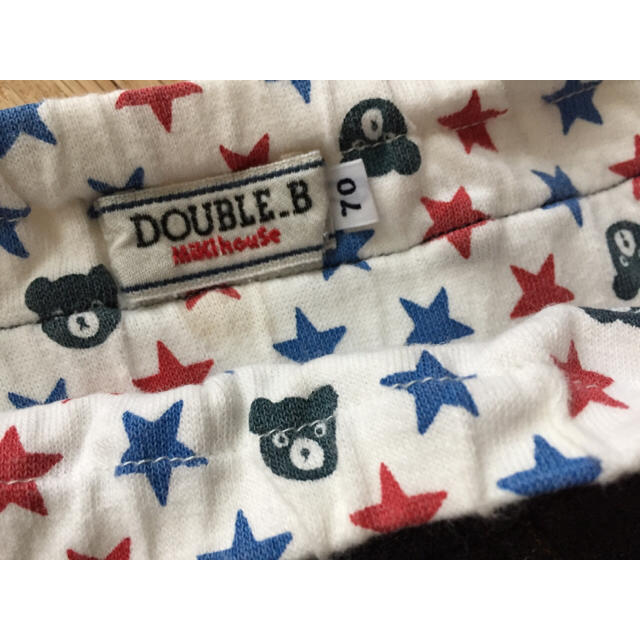 DOUBLE.B(ダブルビー)のダブルB パンツ〈70〉 キッズ/ベビー/マタニティのベビー服(~85cm)(パンツ)の商品写真