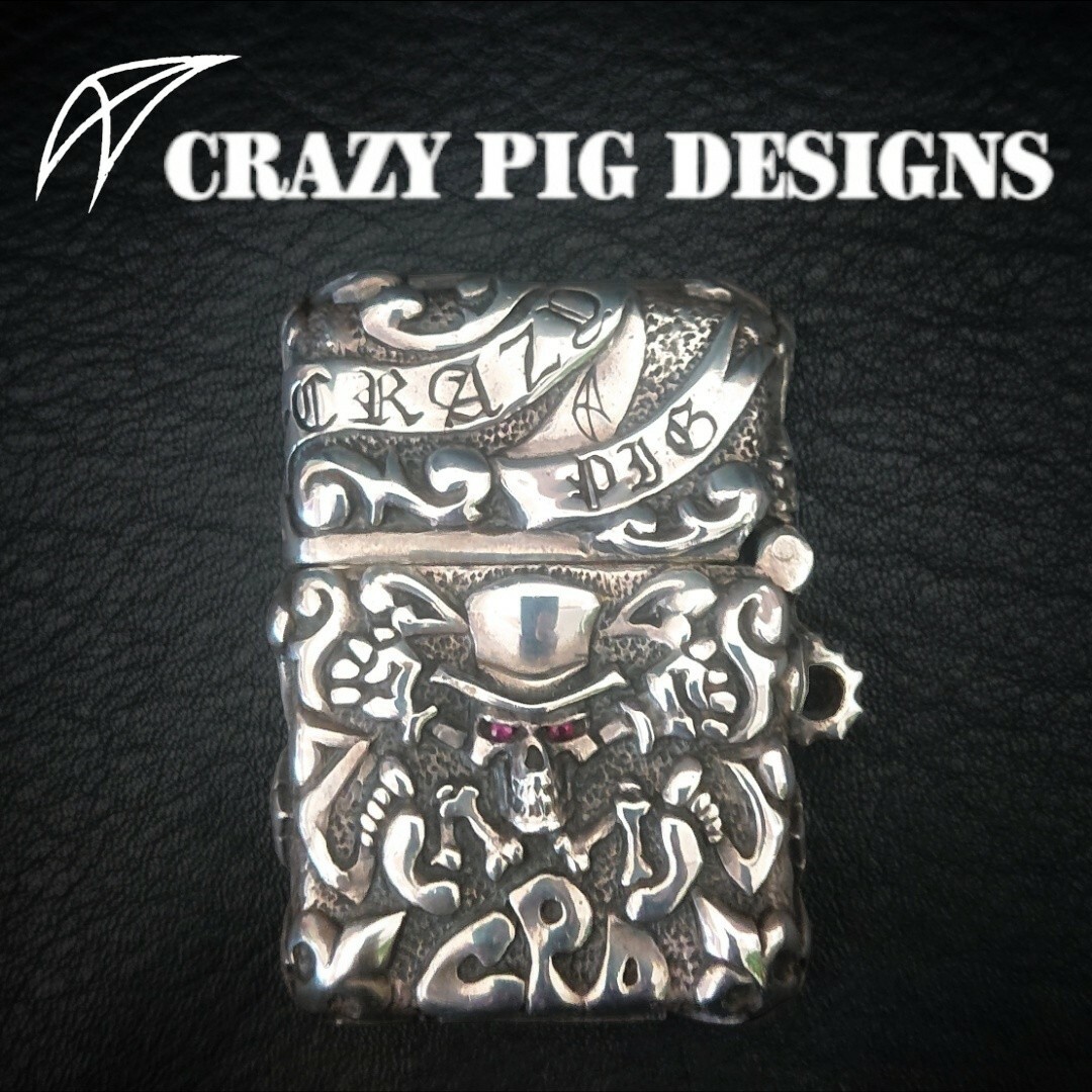 【本物・美品】CRAZY PIG  LIMITED ZIPPO LIGHTER