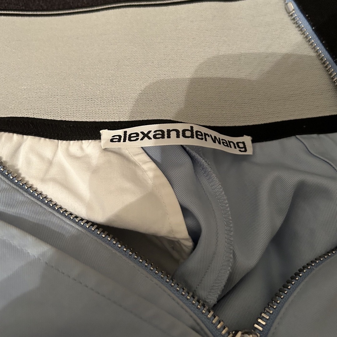 Alexander Wang(アレキサンダーワン)のアレキサンダーワンalexander wangロゴエラスティックパンツ レディースのパンツ(ショートパンツ)の商品写真