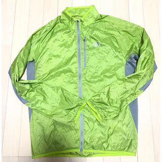 ザノースフェイス(THE NORTH FACE)の新品未使用ノースフェイス 運動　薄い　春　夏　秋　グリーン　スポーツ　ジャケット(ナイロンジャケット)