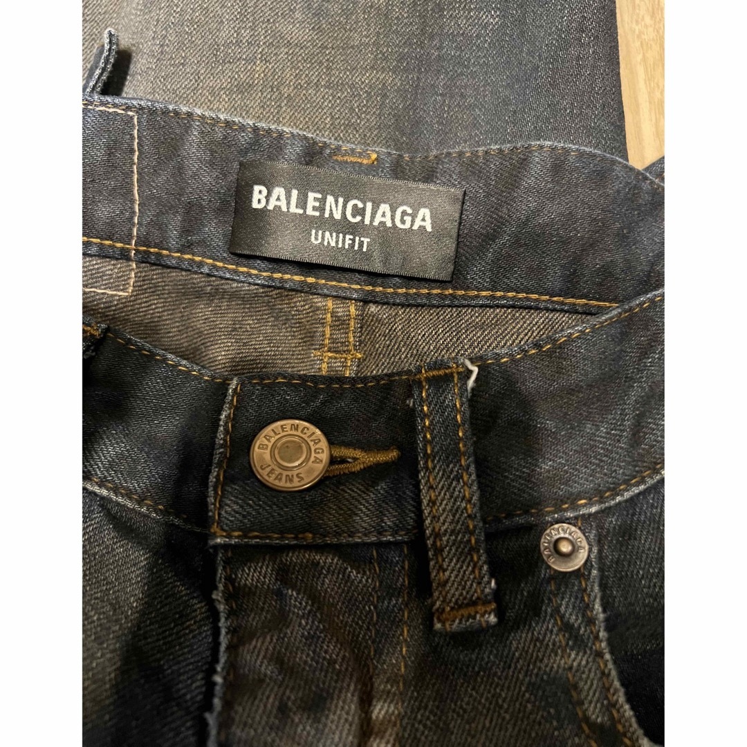 balenciaga 2022ss destroyed denim