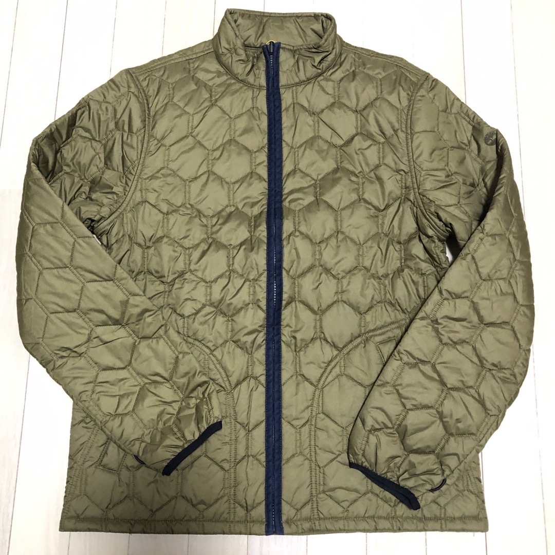 Timberland(ティンバーランド)の最終　新品　未使用 Timberland グリーン　ジャケット メンズのジャケット/アウター(ダウンジャケット)の商品写真