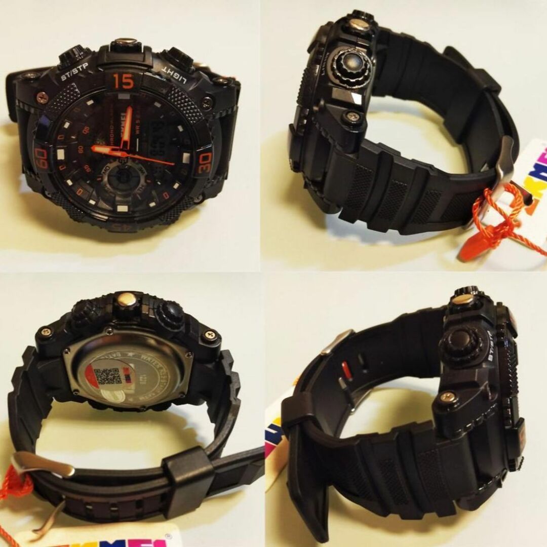 SKMEI 1228 スポーツウォッチ（オレンジ） メンズの時計(腕時計(デジタル))の商品写真