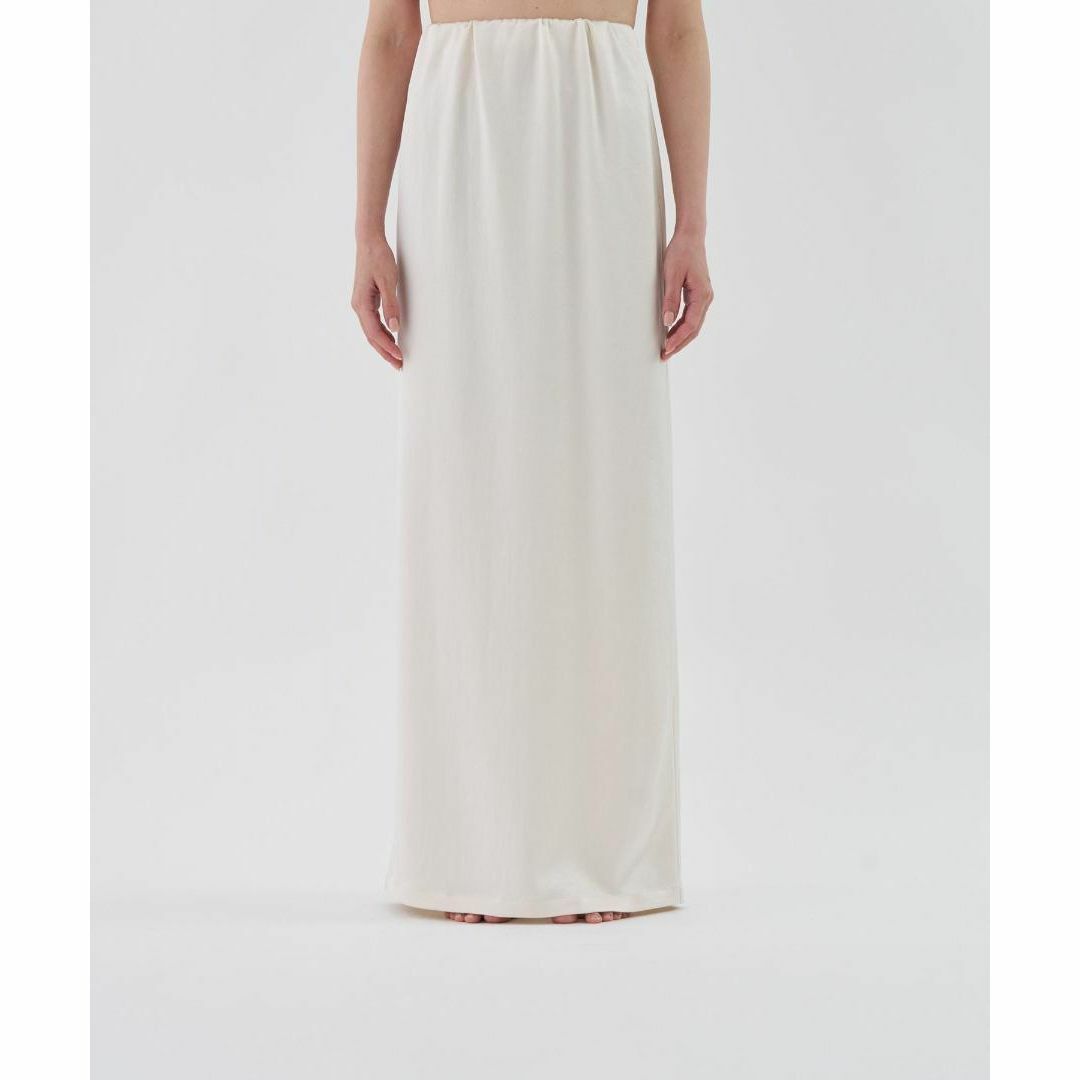 M 完売品 ENOF ace long straight skirt ホワイトの通販 by ほぼ全品 ...