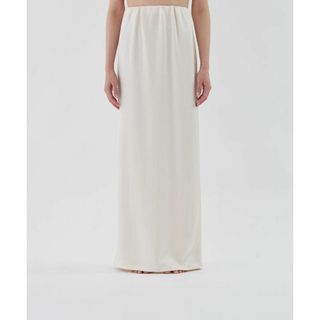M 完売品 ENOF ace long straight skirt ホワイトの通販 by ほぼ全品