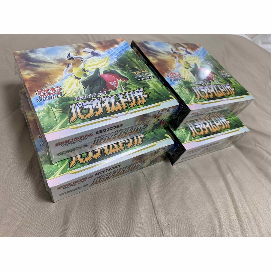 ポケモンカード パラダイムトリガー 4BOX シュリンク付き ポケモンカード パラダイムトリガー 4BOX シュリンク付き